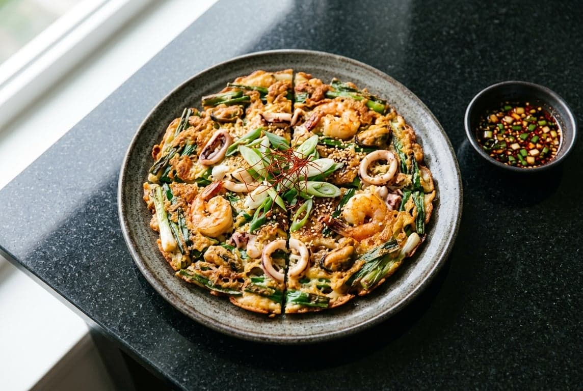 Haemul Pajeon (Seafood Pancake)