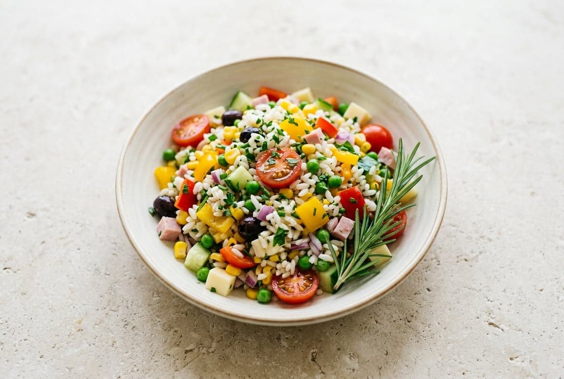 Insalata di Riso (Italian Rice Salad)