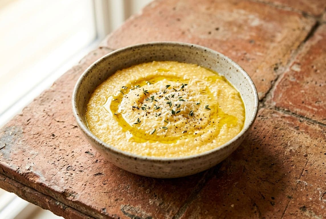 Basic Polenta recipe on Forkie