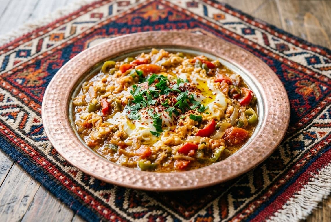 Menemen (Turkish Scrambled Eggs)