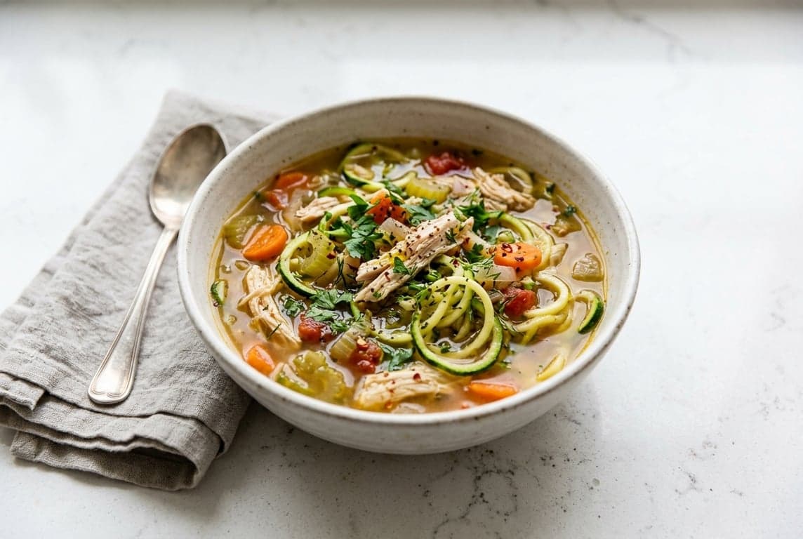 Turkey Zoodle Soup