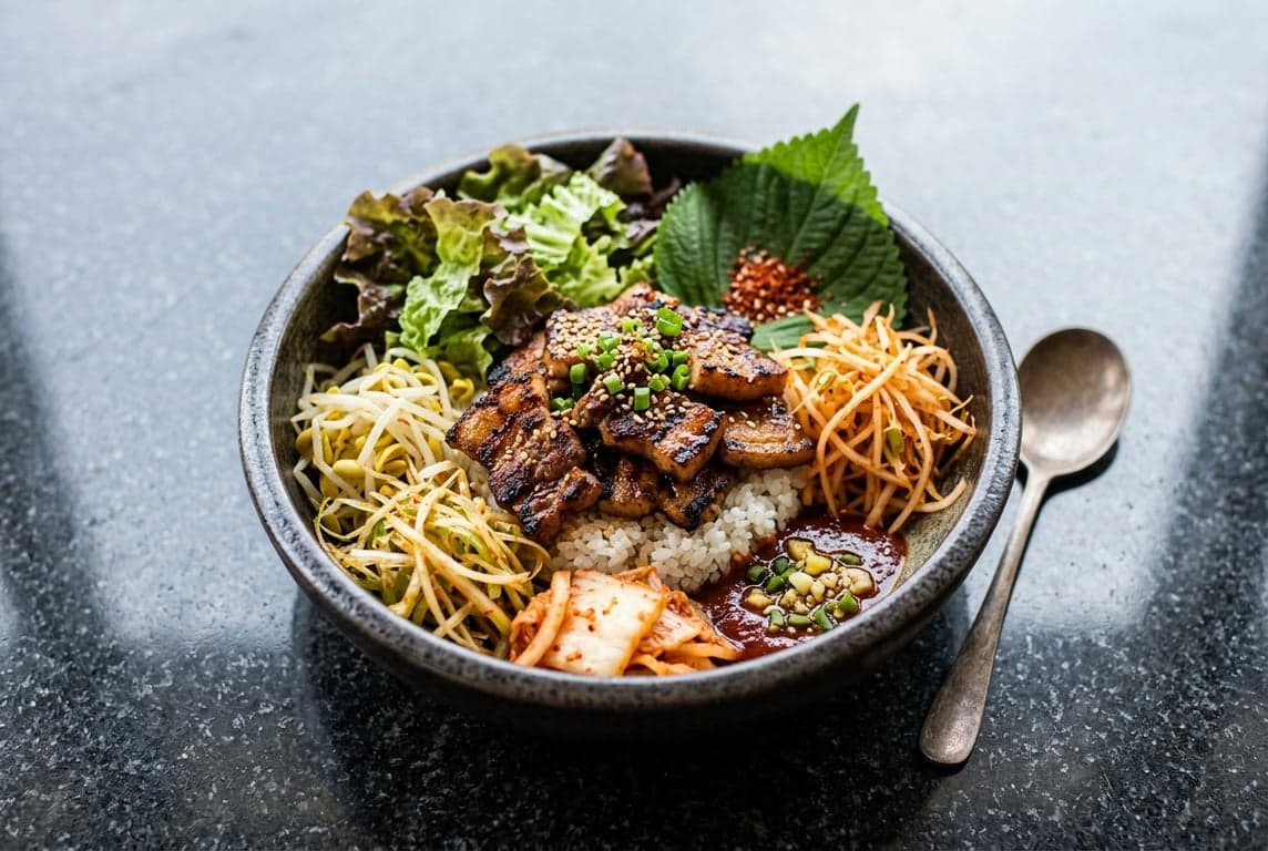 Pork Ssam Bowl (Korean BBQ)