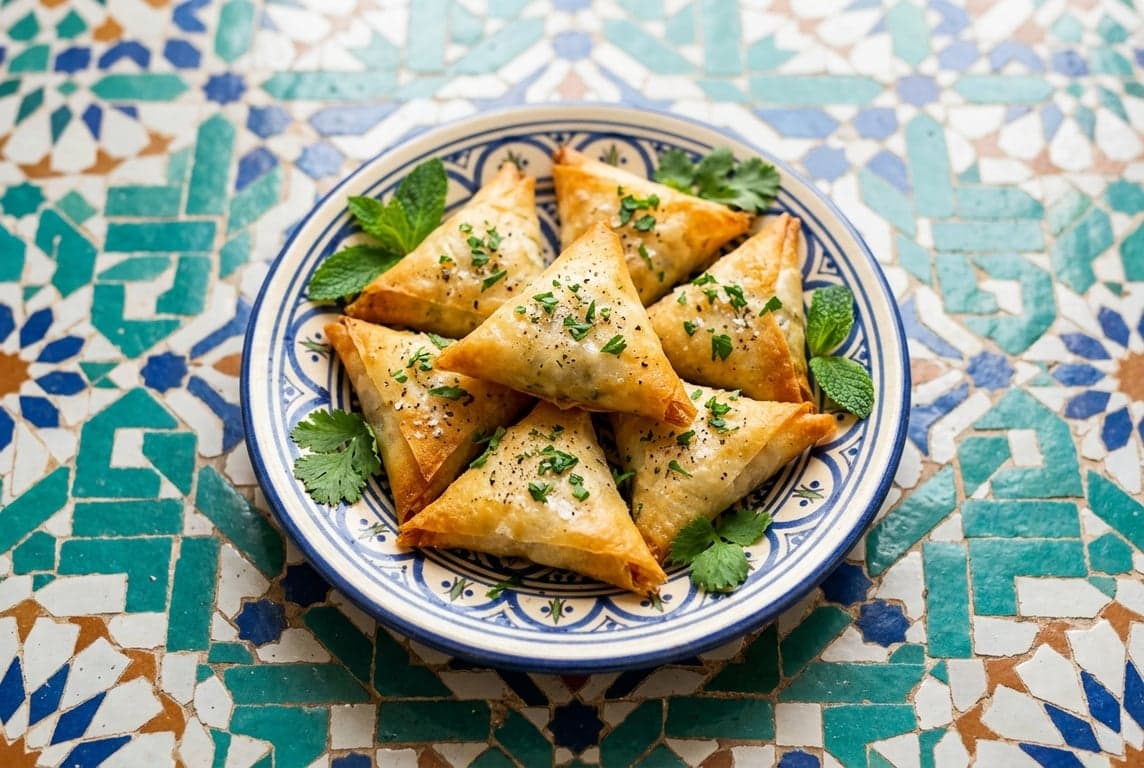 Briouats with Cheese & Herbs