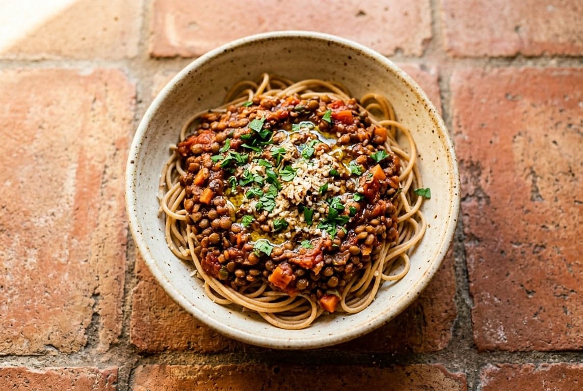 Lentil Bolognese