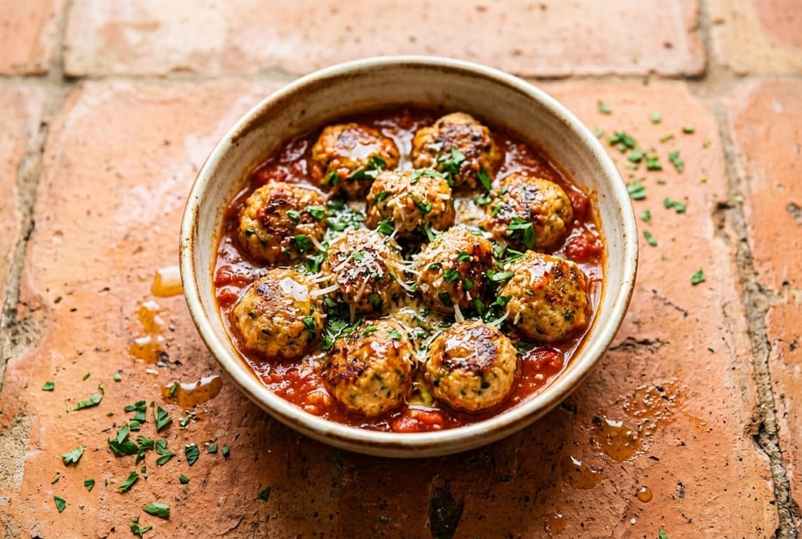 Turkey Meatballs in Marinara