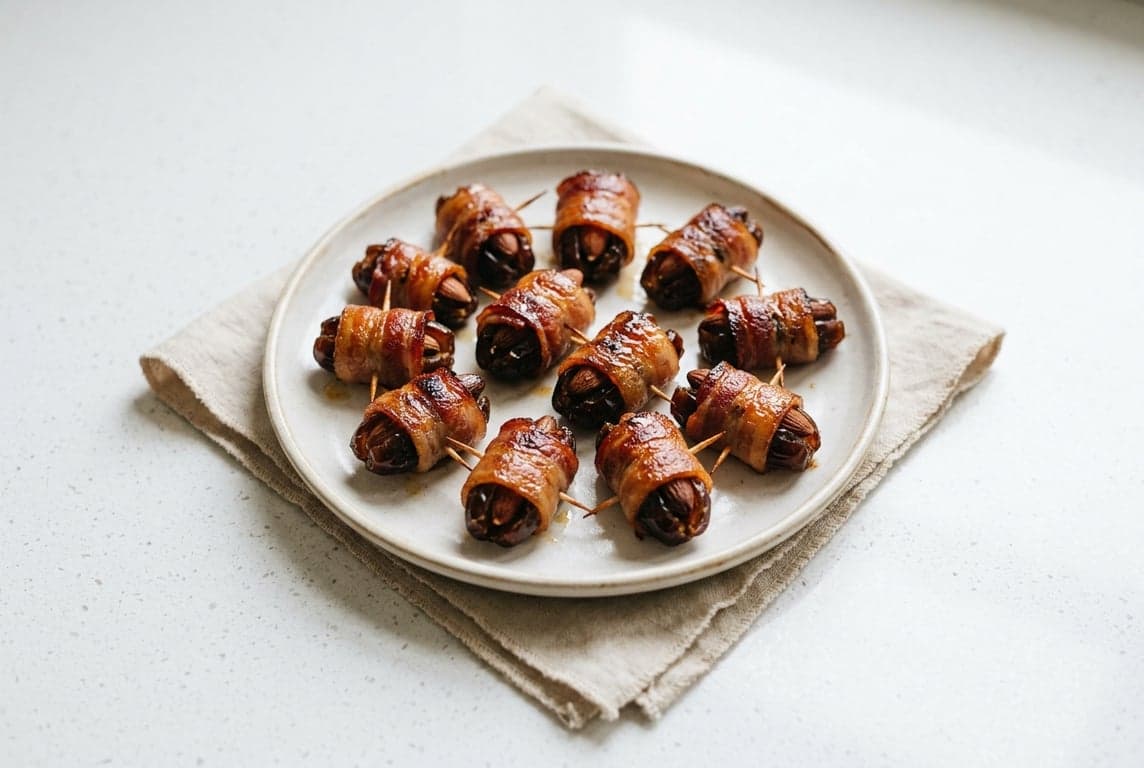 Bacon Wrapped Dates
