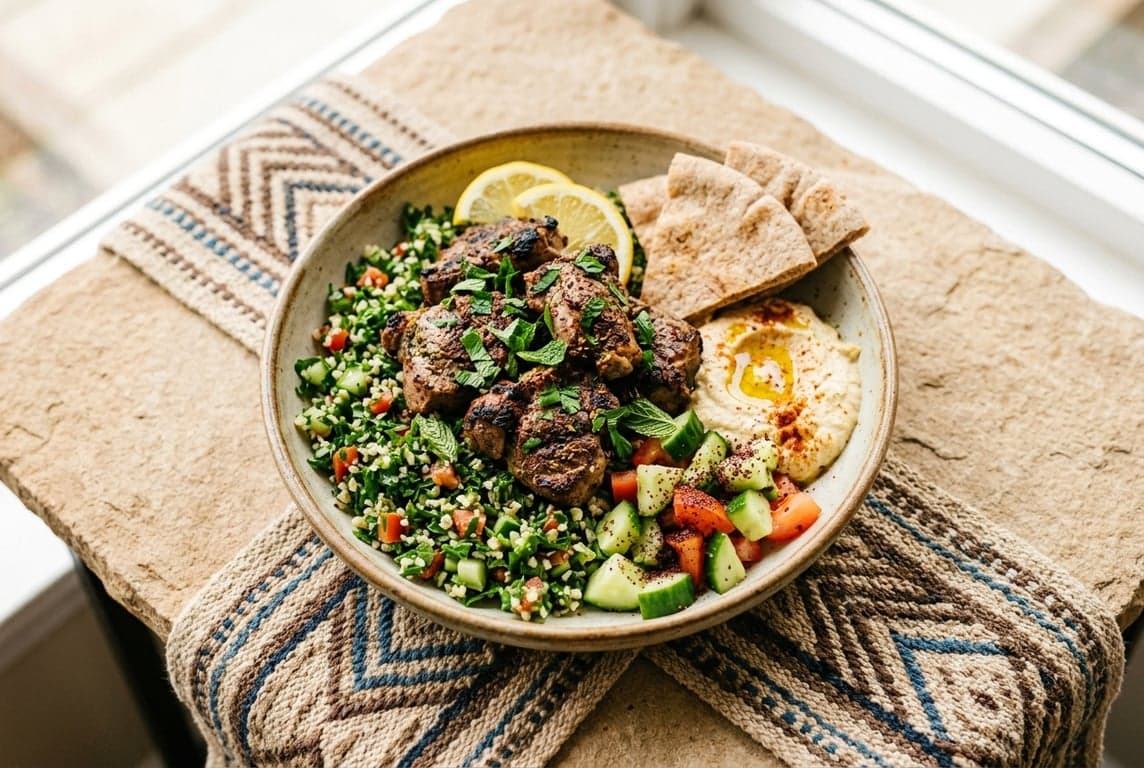 Herbed Lamb & Tabbouleh Bowl