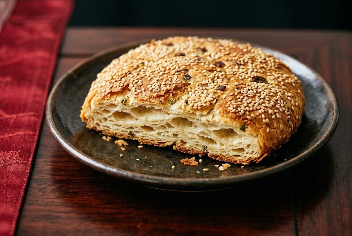 Huangqiao Sesame Cake recipe on Forkie