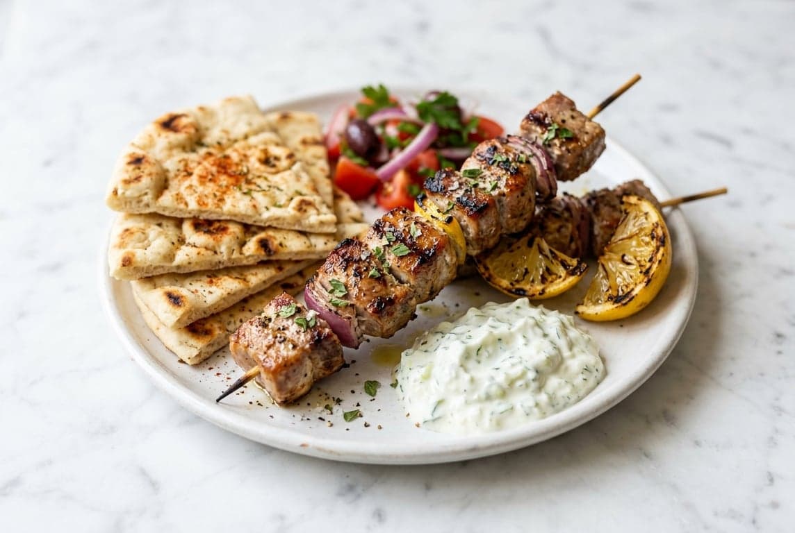 Greek Pork Souvlaki