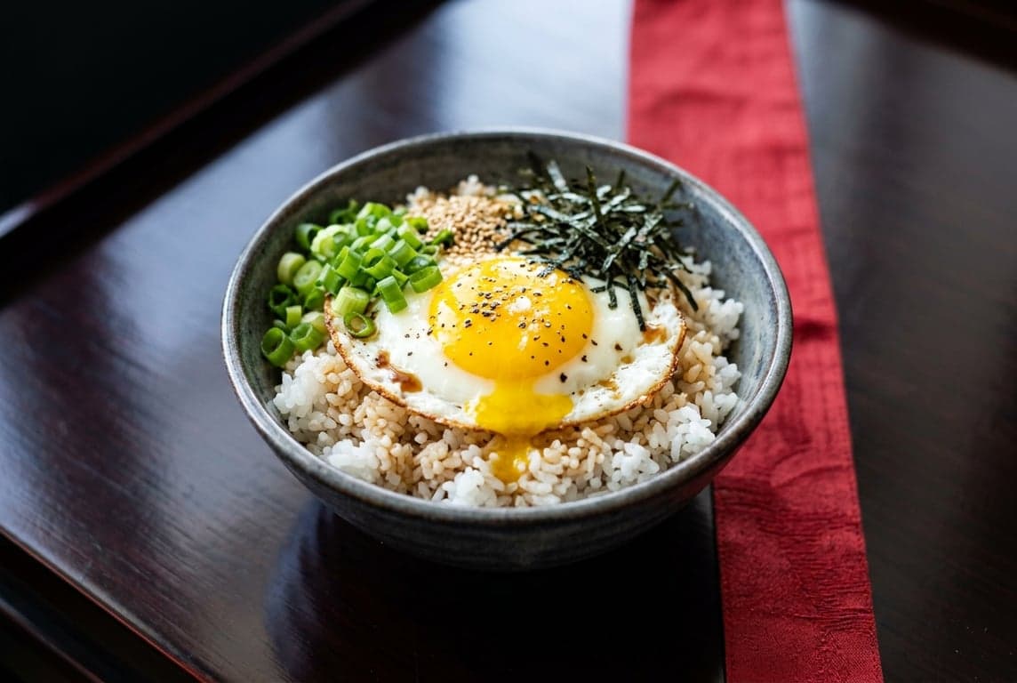 Fried Egg Rice Bowl
