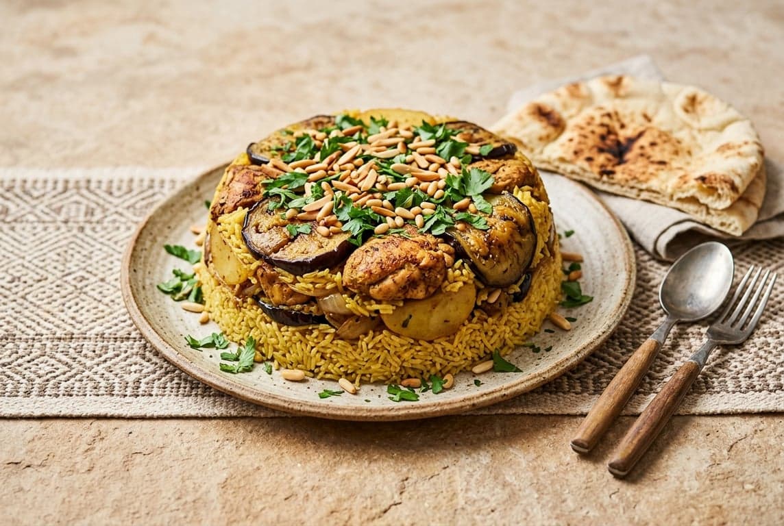 Maqluba (Upside-Down Rice)