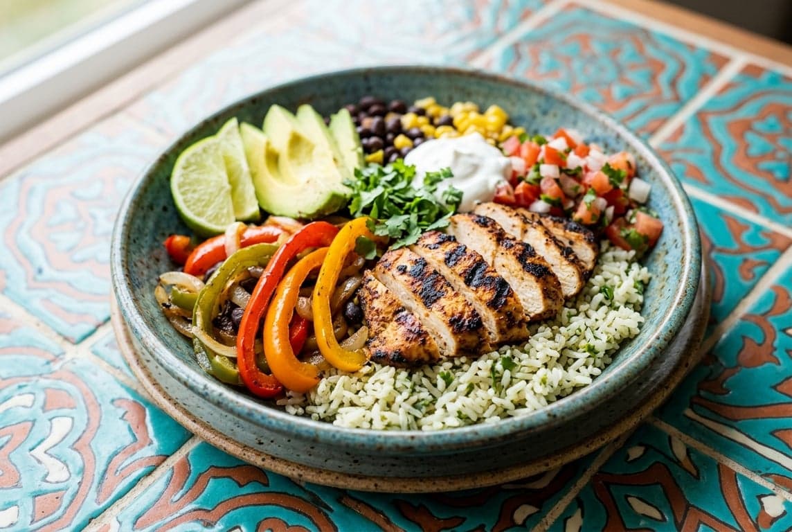 Chicken Fajita Bowl