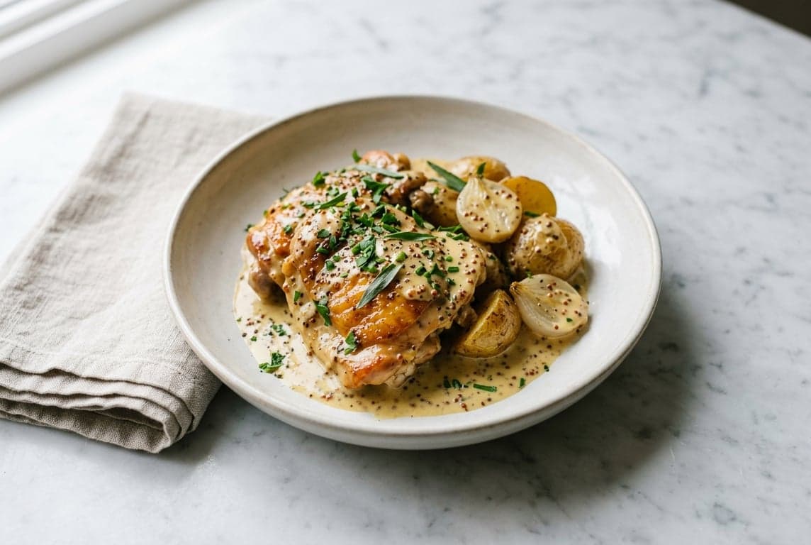 Poulet à la Moutarde
