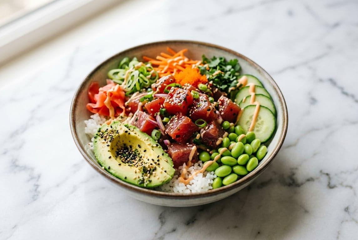 Hawaiian Ahi Poke Bowl