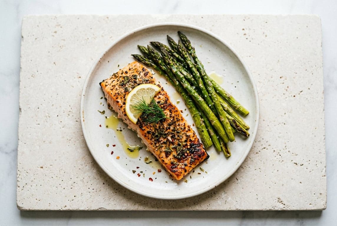 Sheet-Pan Salmon & Asparagus