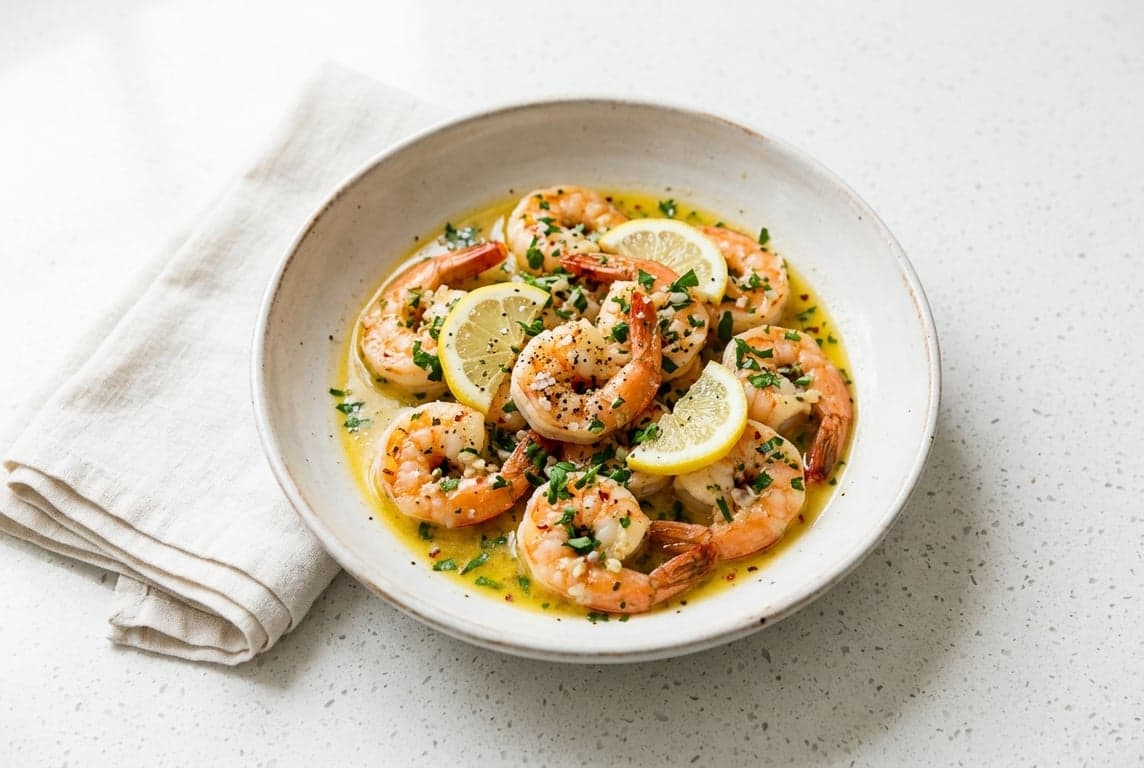 Lemon Butter Shrimp
