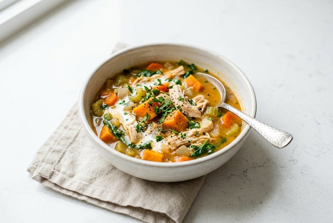 Chicken & Sweet Potato Soup