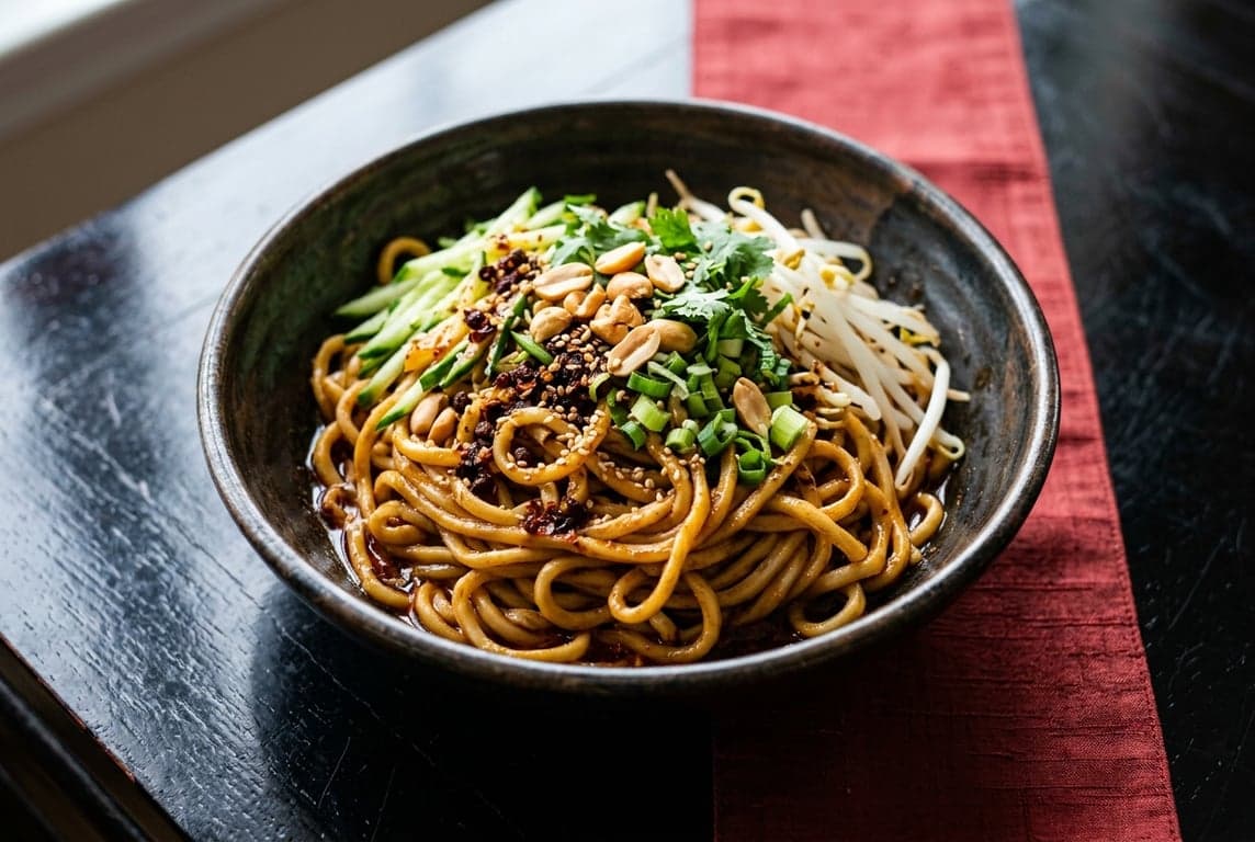 Ma La Cold Noodle Salad