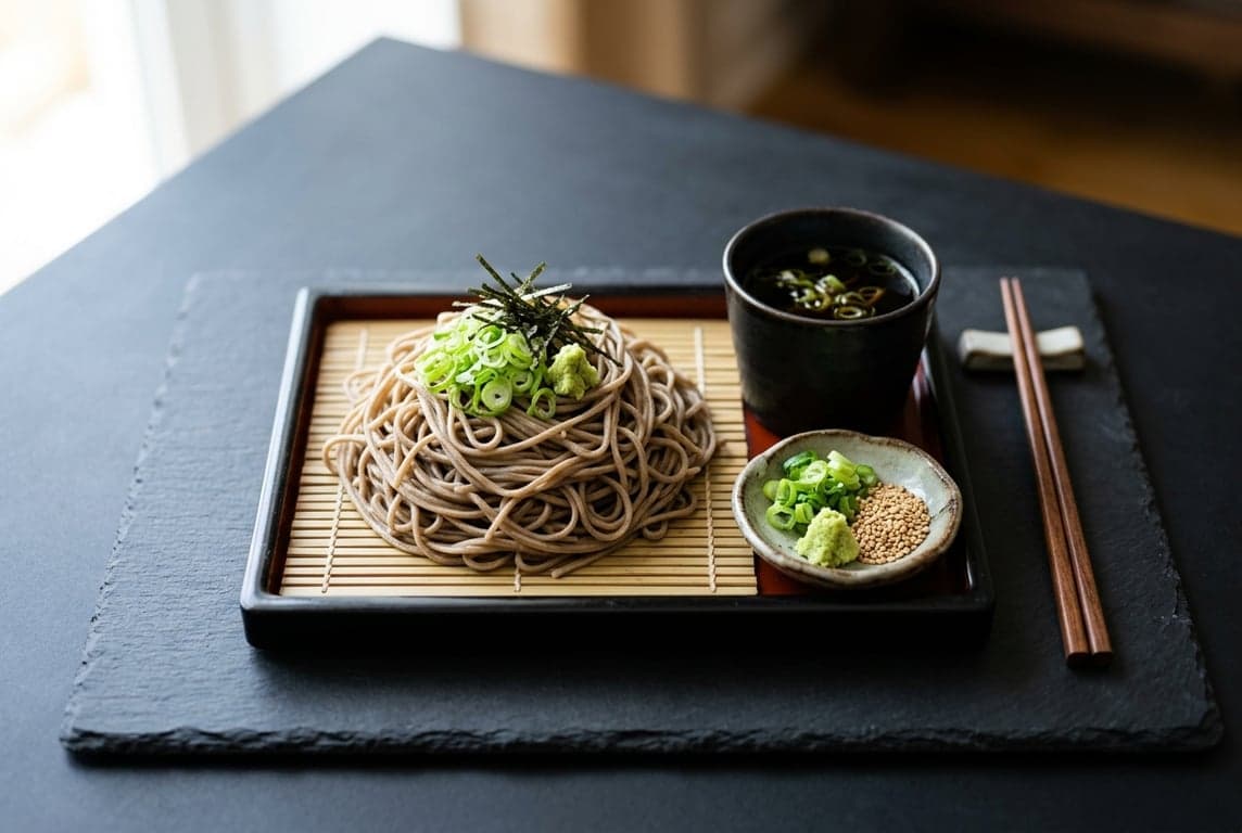 Zaru Soba (Cold Buckwheat Noodles)