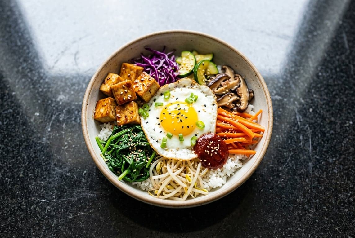 Vegetable & Tofu Bibimbap
