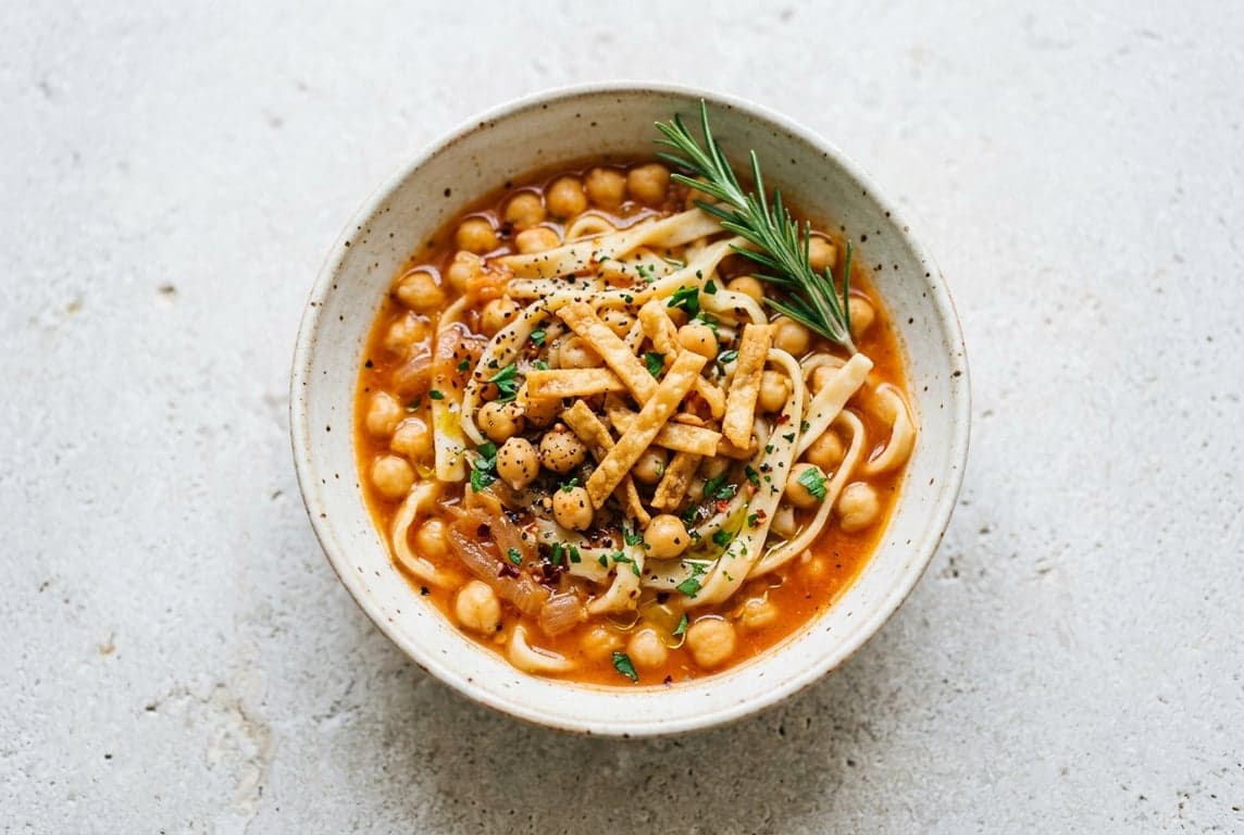 Ciceri e Tria (Pasta & Chickpeas)