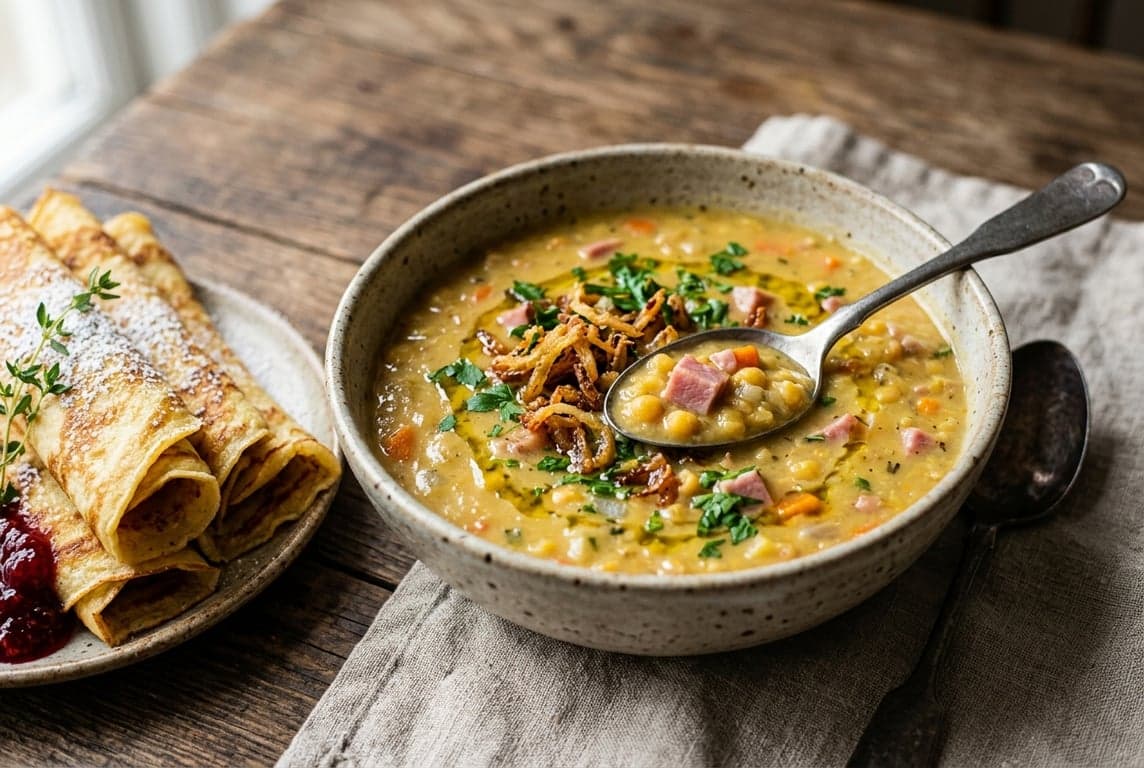Swedish Yellow Pea Soup (Ärtsoppa)