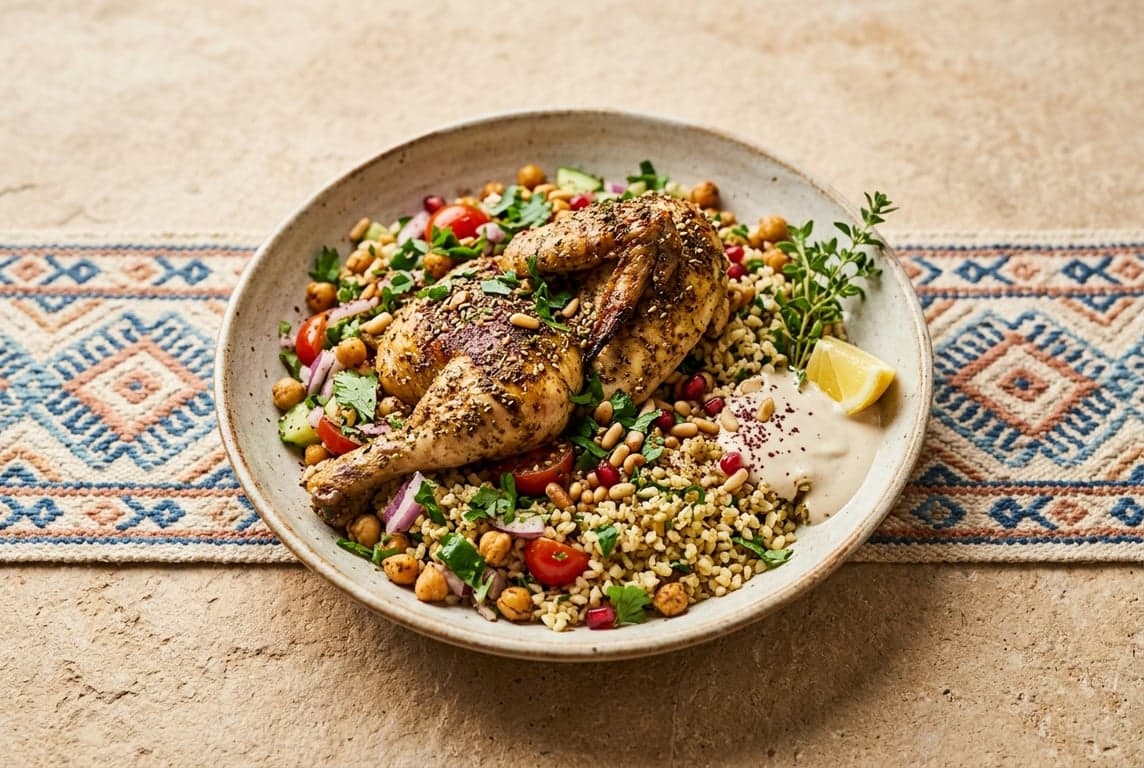 Za'atar Chicken & Bulgur Bowl