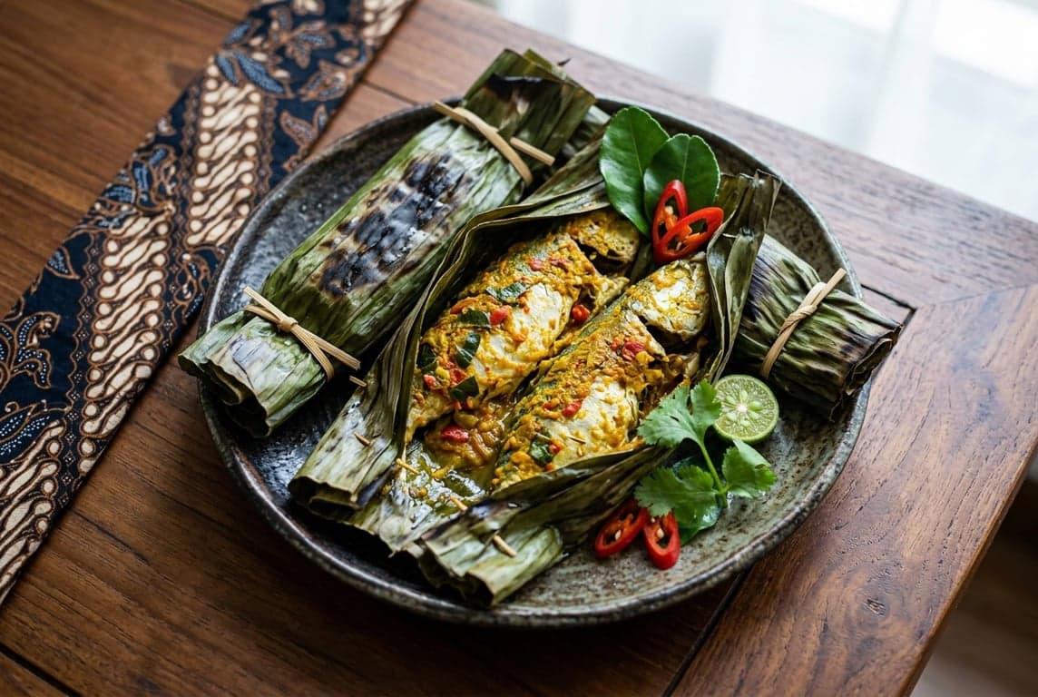 Pepes Ikan (Steamed Spiced Fish)