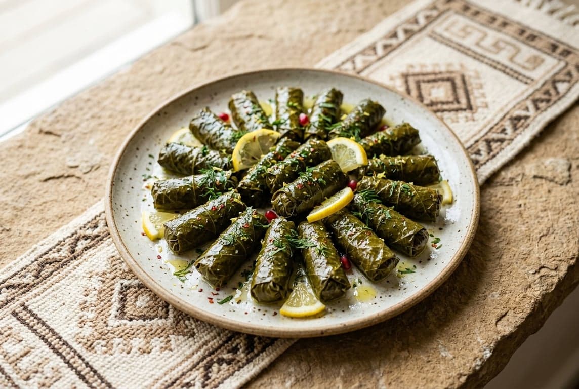 Stuffed Grape Leaves