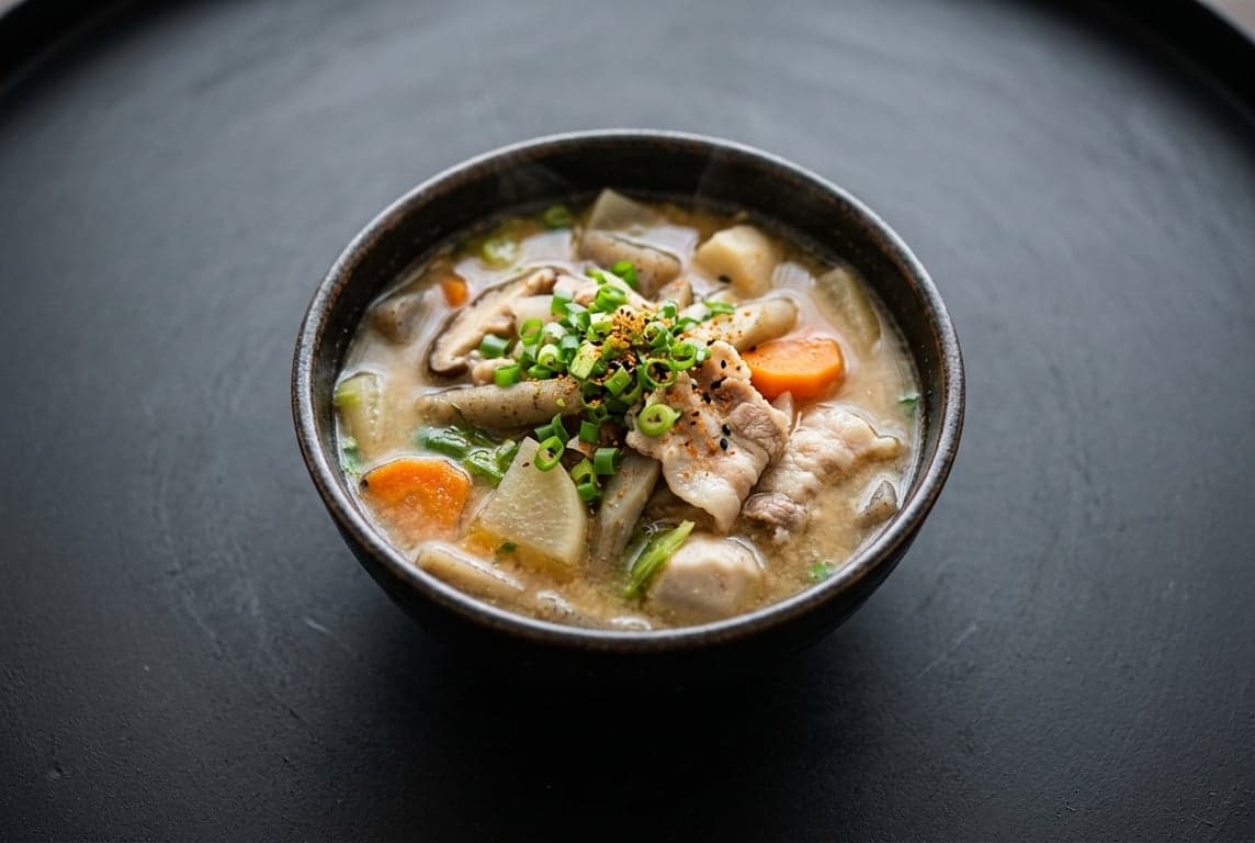 Tonjiru (Pork & Veg Miso Soup)