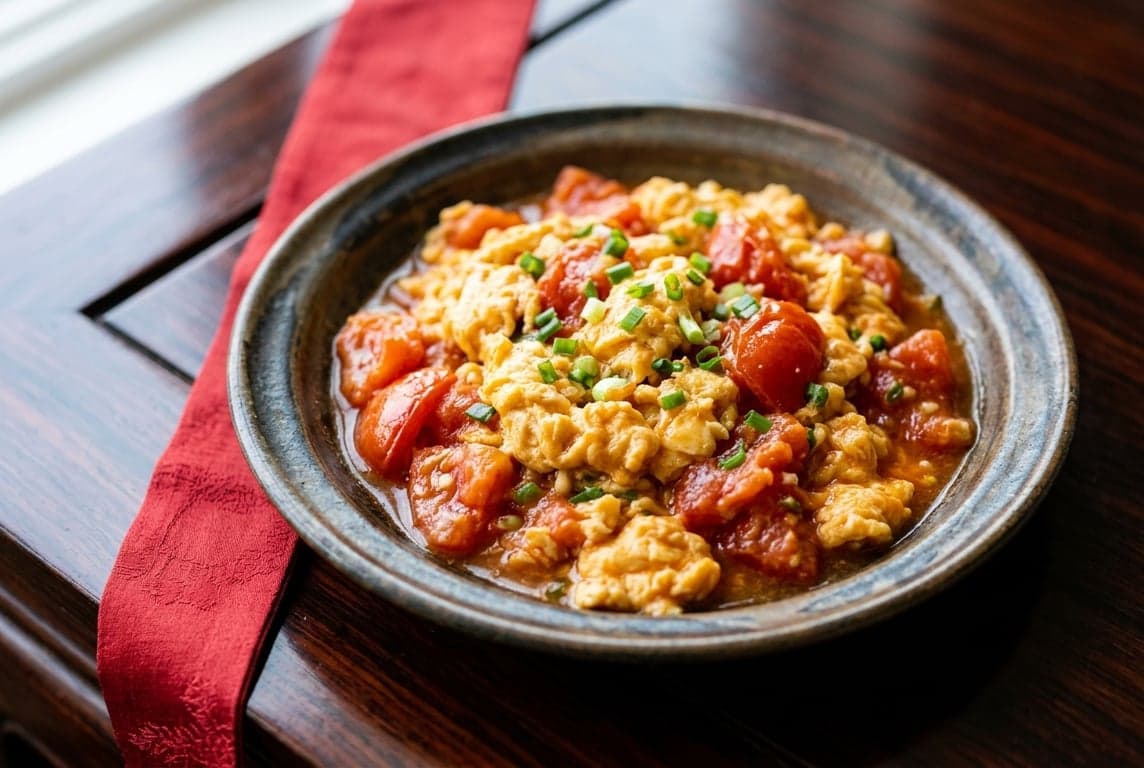 Scrambled Egg & Tomato Stir-Fry