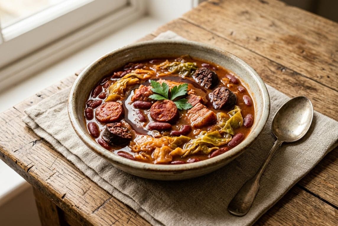 Feijoada à Transmontana recipe on Forkie
