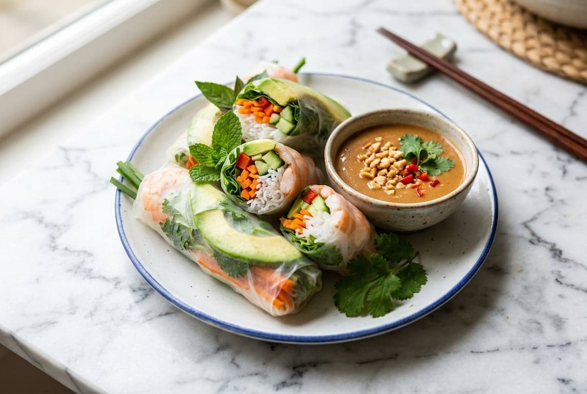Vietnamese Fresh Spring Rolls