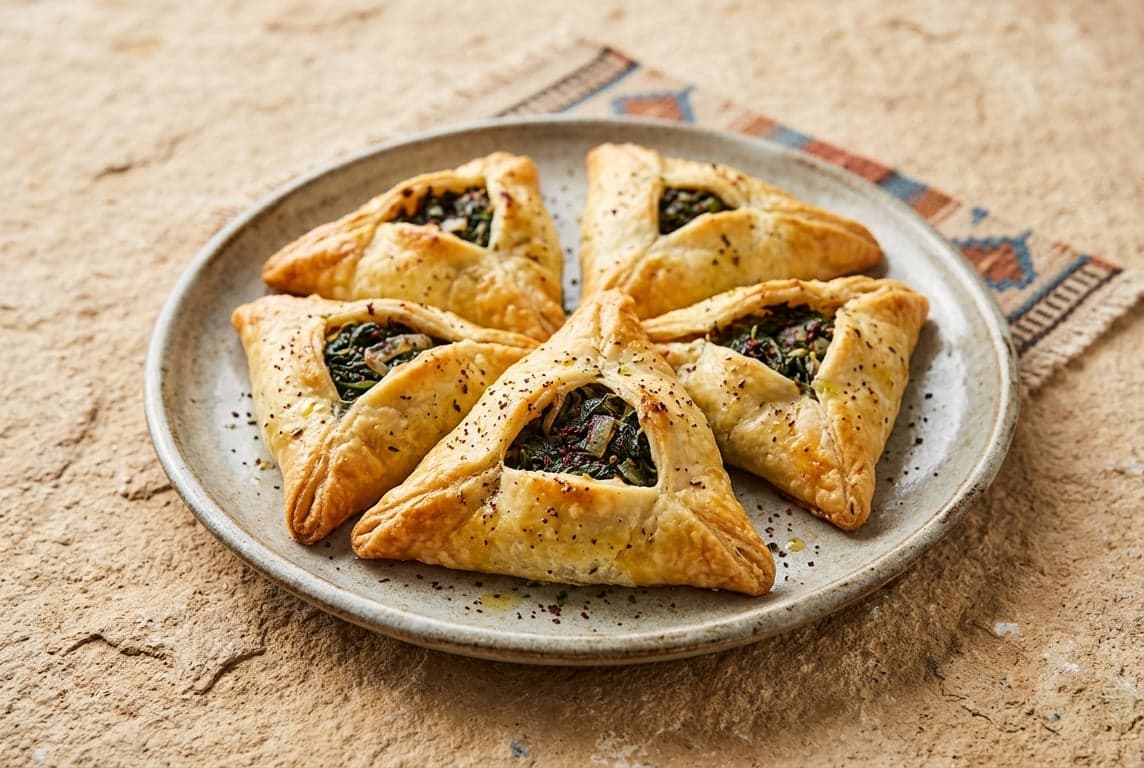 Fatayer Spinach Pies
