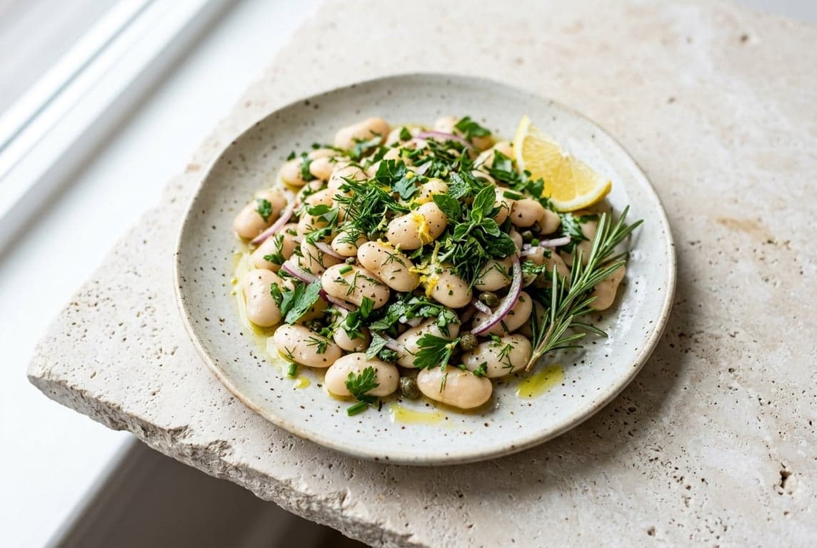 Butter Bean & Herb Salad